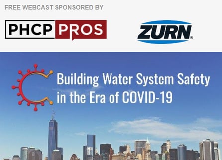 Zurn sponsored webinar put on PHCPros and Purdue University